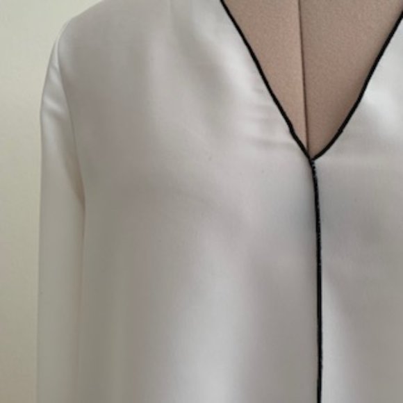 ZARA Cream blouse size M - Picture 4 of 9